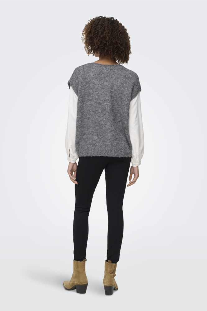 Only grijze dames gilet | Model