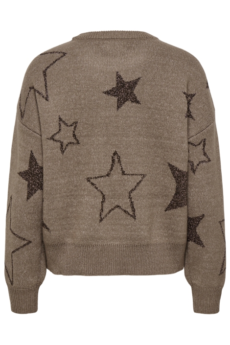 Only camel dames trui | Achteraanzicht