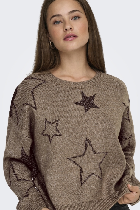 Only camel dames trui | Close up