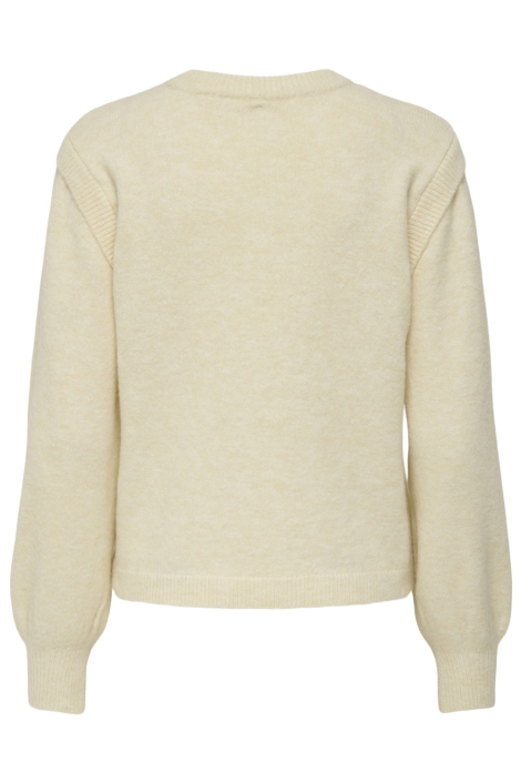 Only beige dames trui | Achteraanzicht