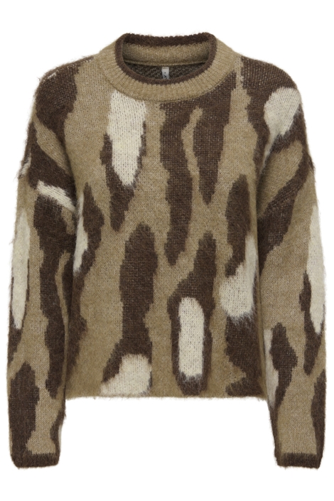 Only camel dames trui | Vooraanzicht