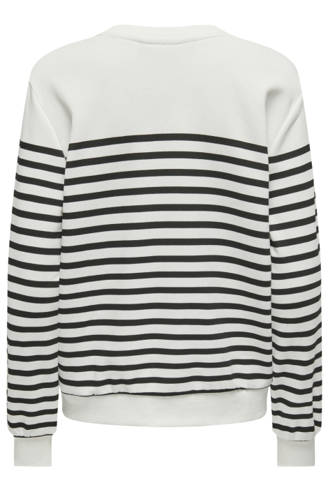 Only witte dames sweater | Achteraanzicht