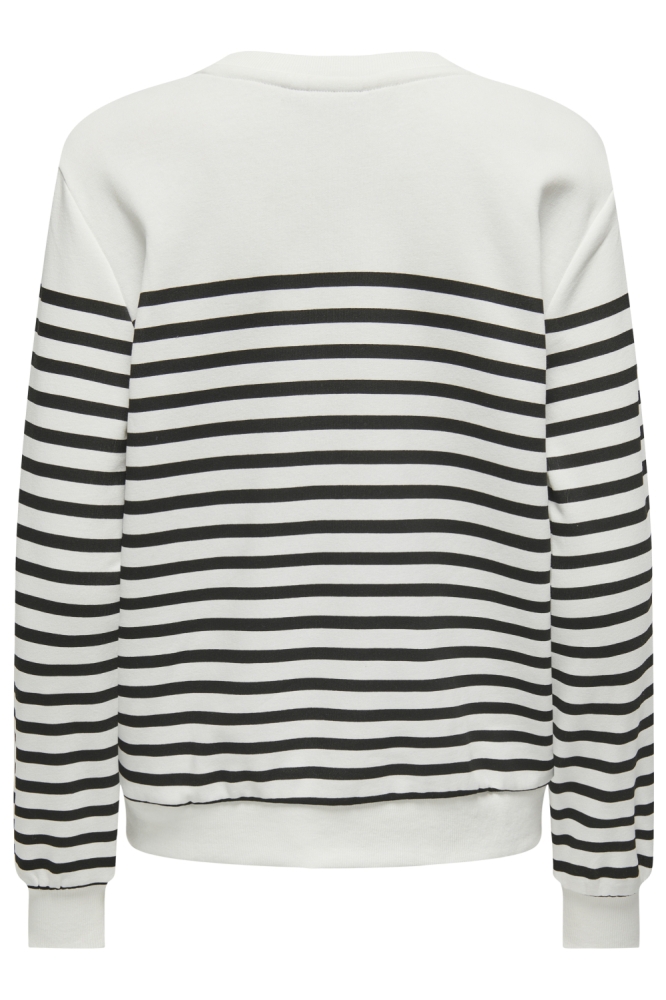Only witte dames sweater | Achteraanzicht