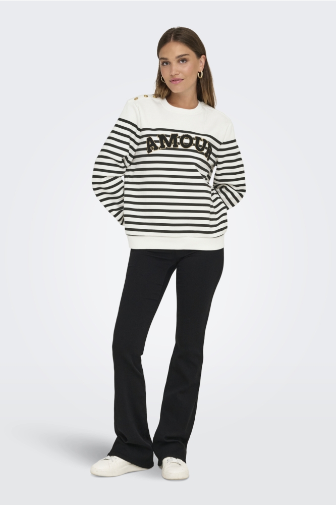 Only witte dames sweater | Model