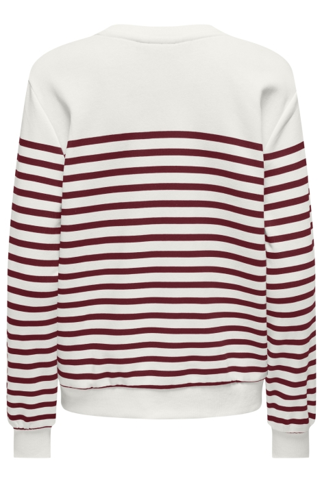 Only witte dames sweater | Achteraanzicht