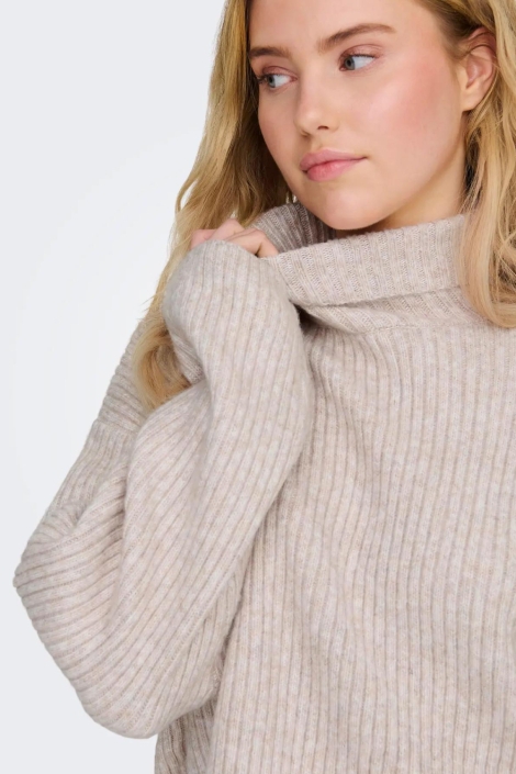 Only zand dames trui | Close up