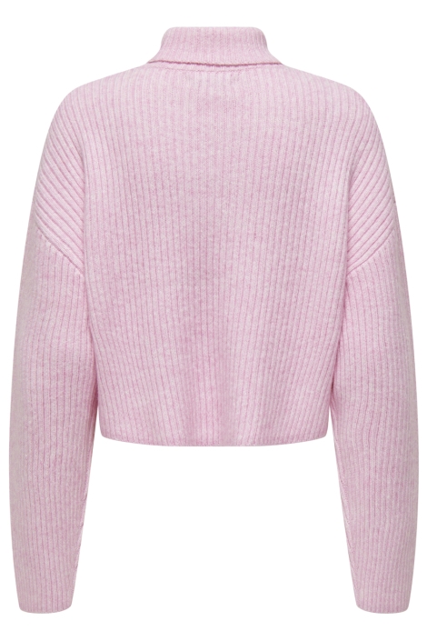 Only roze dames trui | Achteraanzicht