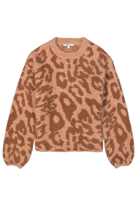 Garcia bruine dames trui | Vooraanzicht