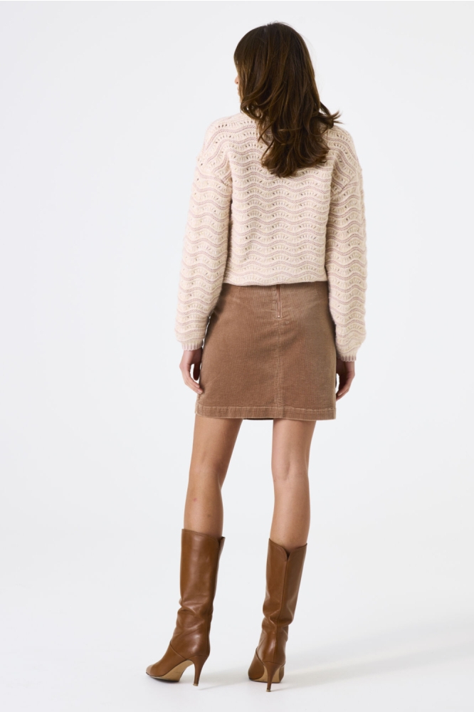 Garcia roze dames trui | Model