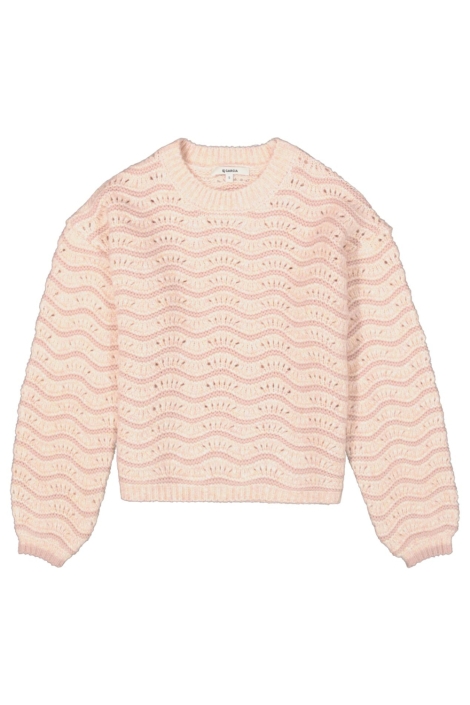 Garcia roze dames trui | Vooraanzicht