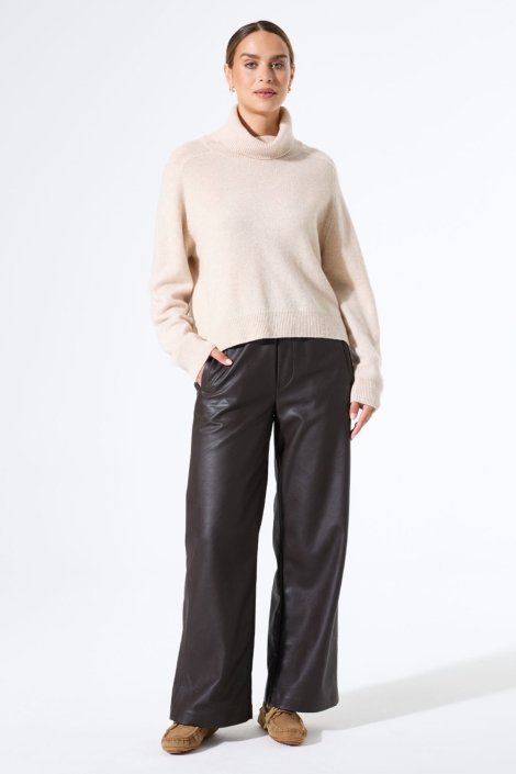 Garcia beige dames trui | Model