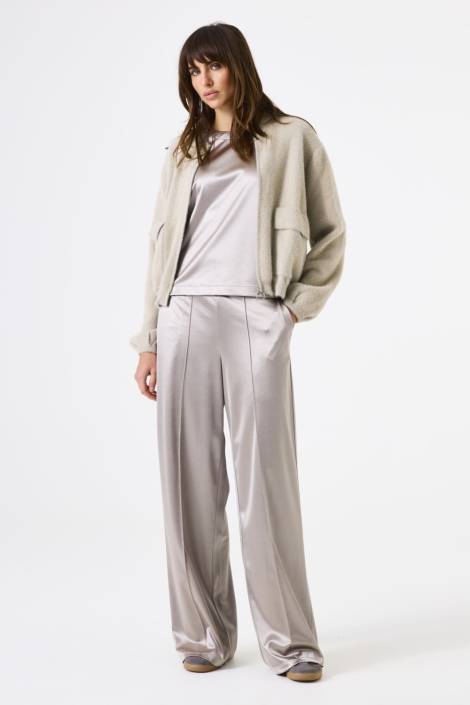 Garcia beige dames vest | Model