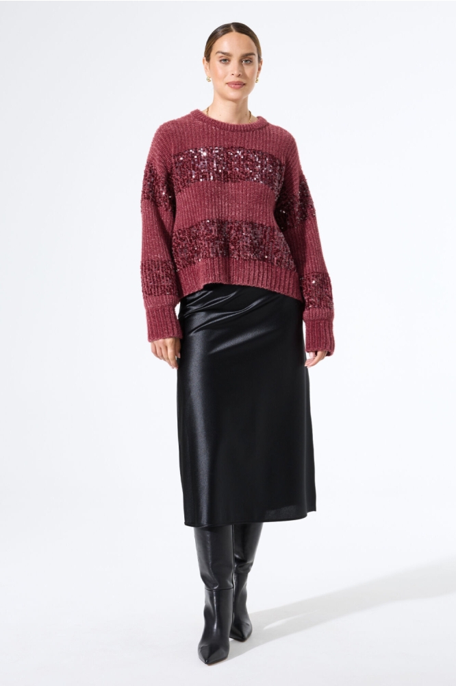 Garcia roze dames trui | Model