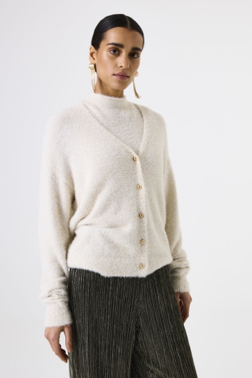 Garcia VEST MET GLITTERS K50050 7226 GOLDEN SAND