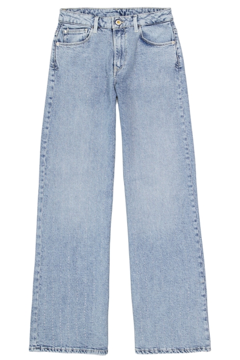 Garcia blauwe dames jeans | Vooraanzicht