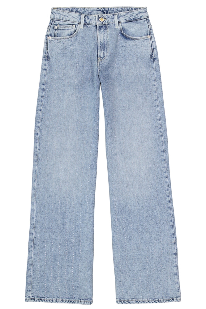 Garcia blauwe dames jeans | Vooraanzicht