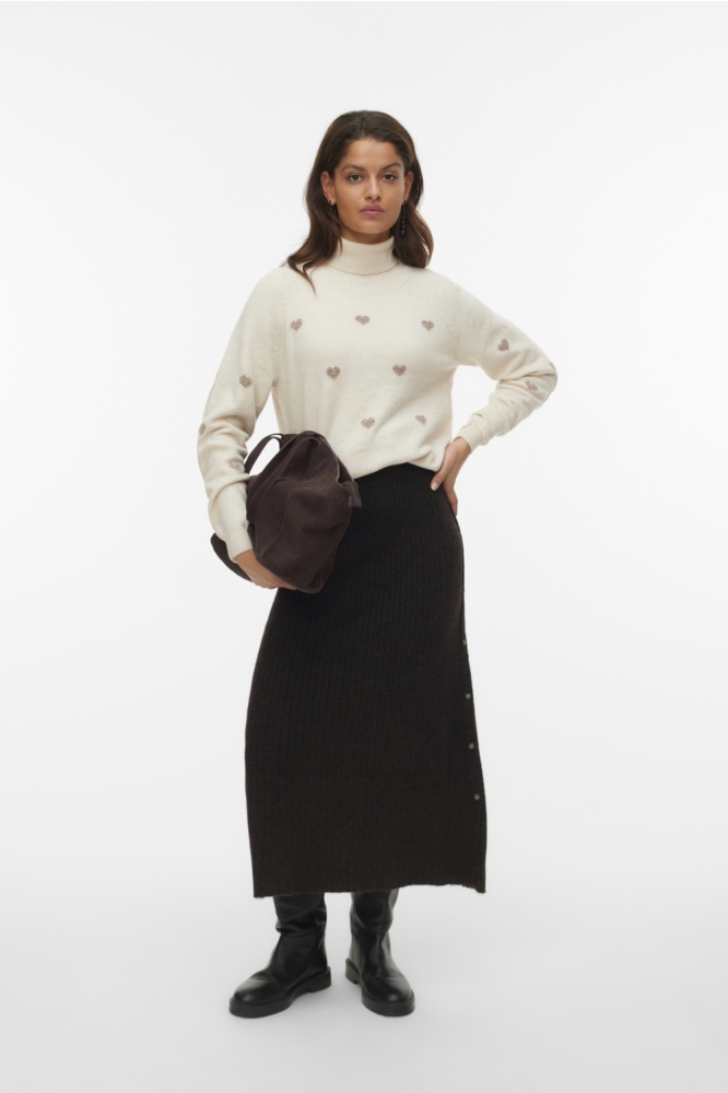 Vero Moda beige dames trui | Model