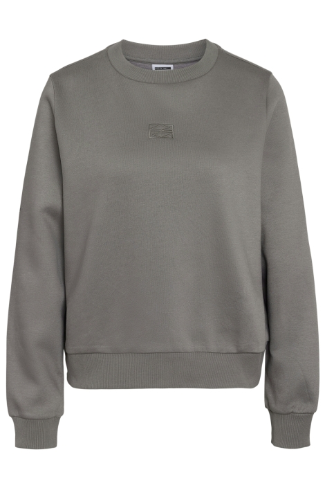 Noisy may grijze dames sweater | Vooraanzicht