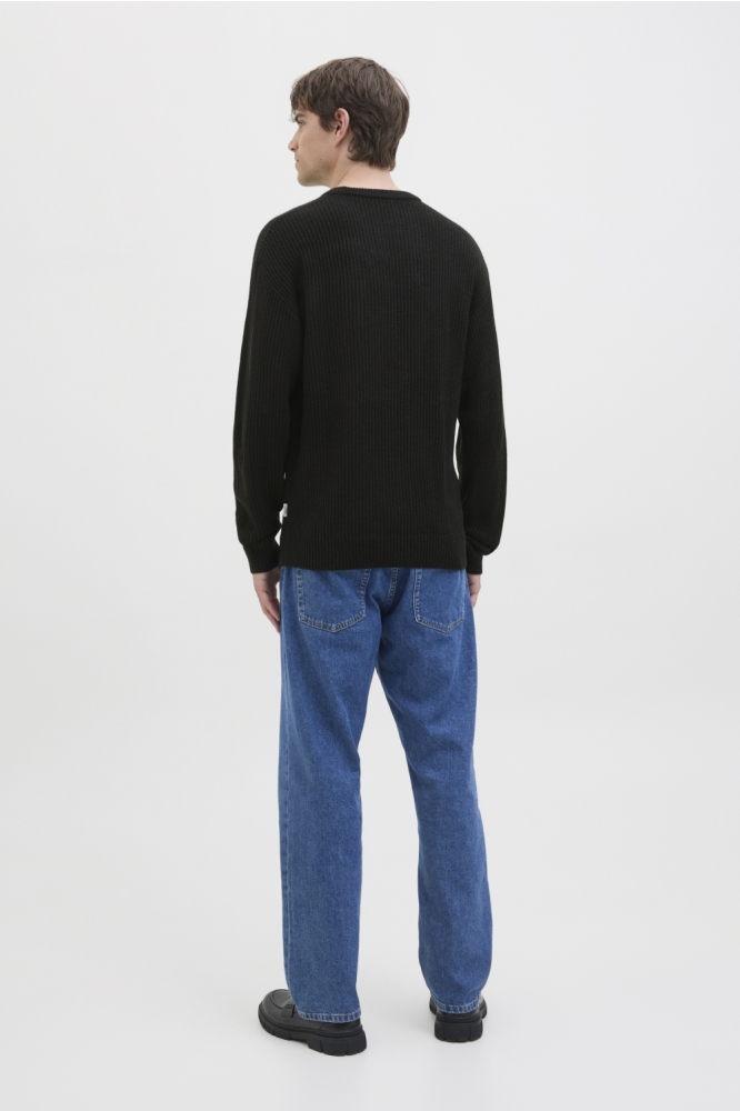 JJ Rebel zwarte heren trui | Model