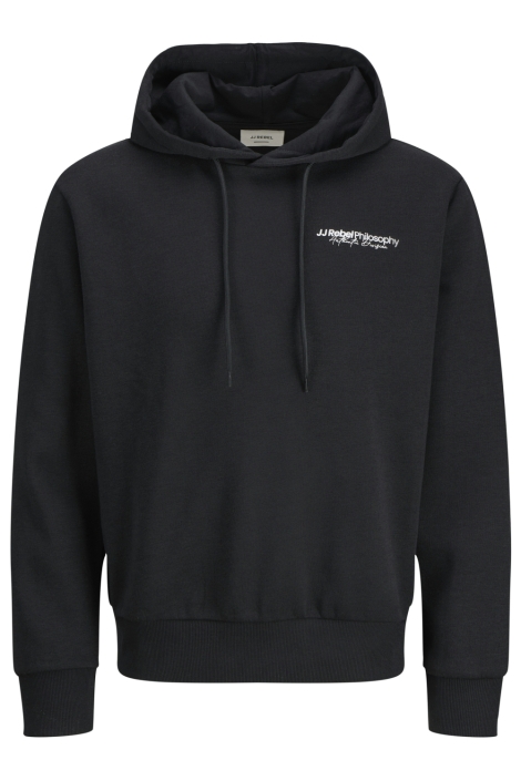 JJ Rebel zwarte heren sweater | Vooraanzicht