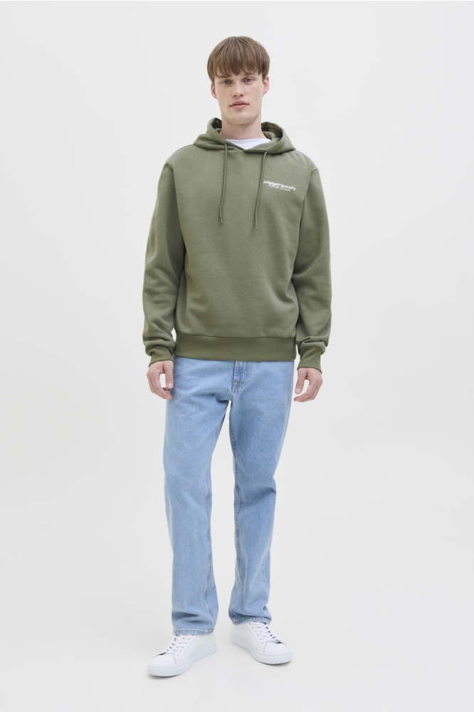 JJ Rebel groene heren sweater | Model