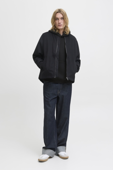 Jack & Jones zwarte heren sweater | Model