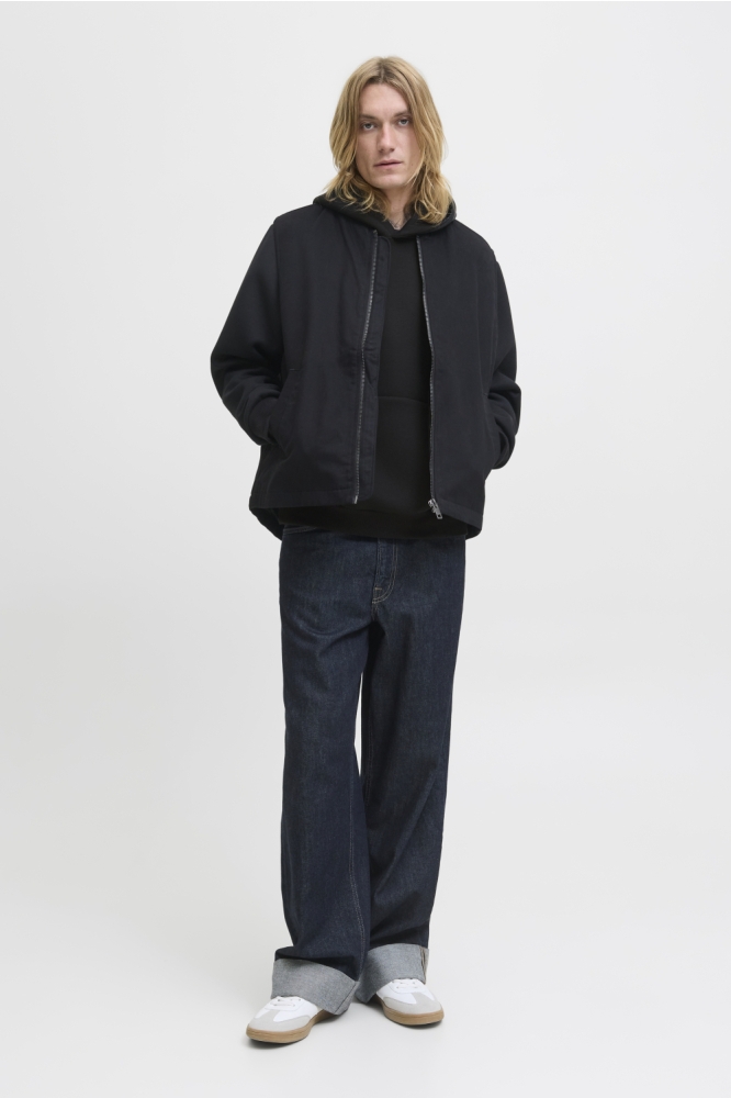 Jack & Jones zwarte heren sweater | Model