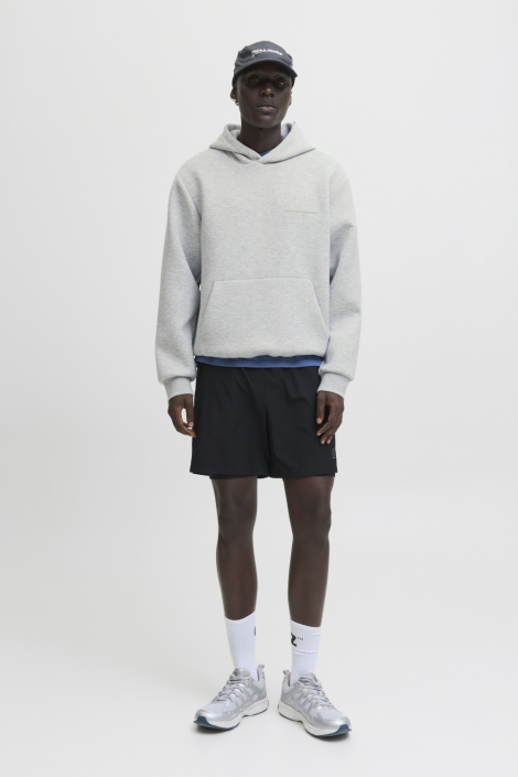 Jack & Jones grijze heren sweater | Model