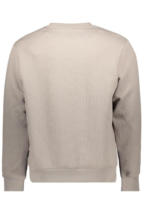 Jack & Jones grijze heren trui | Achteraanzicht