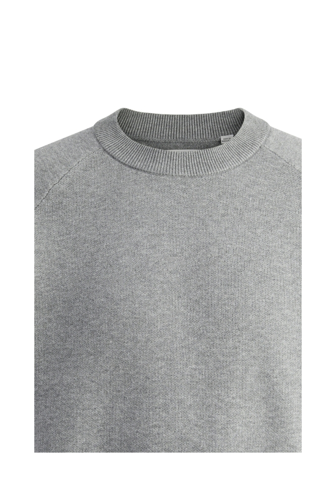 Jack & Jones grijze heren trui | Close up