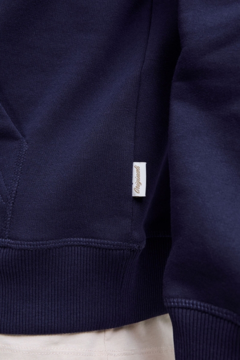 Jack & Jones blauwe heren sweater | Close up