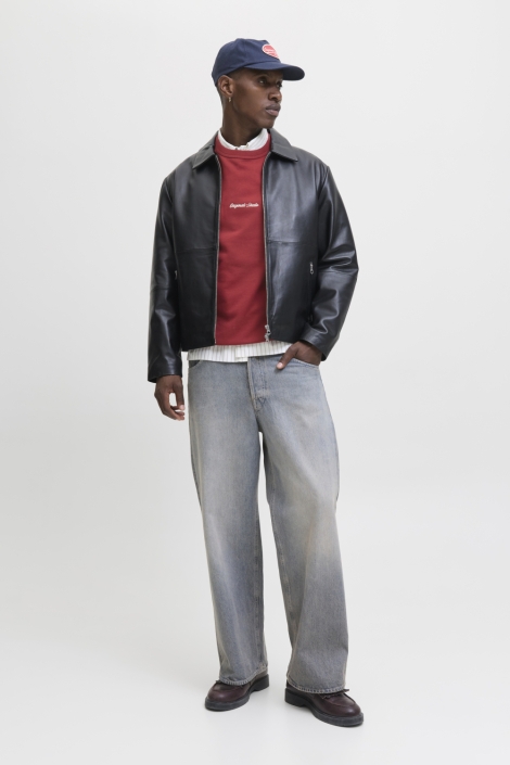 Jack & Jones rode heren sweater | Model