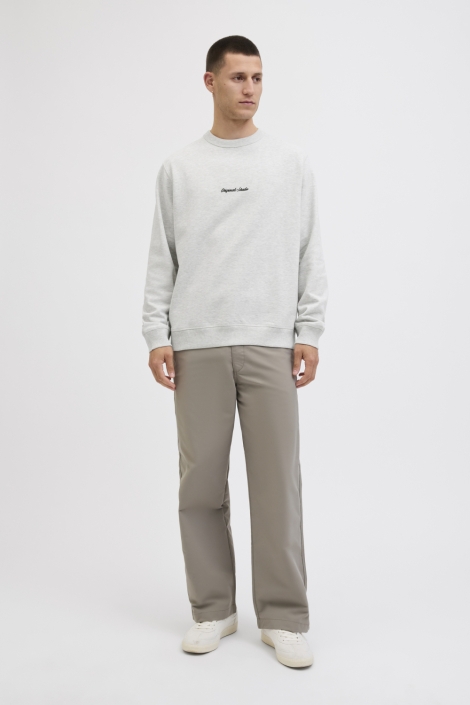 Jack & Jones grijze heren sweater | Model