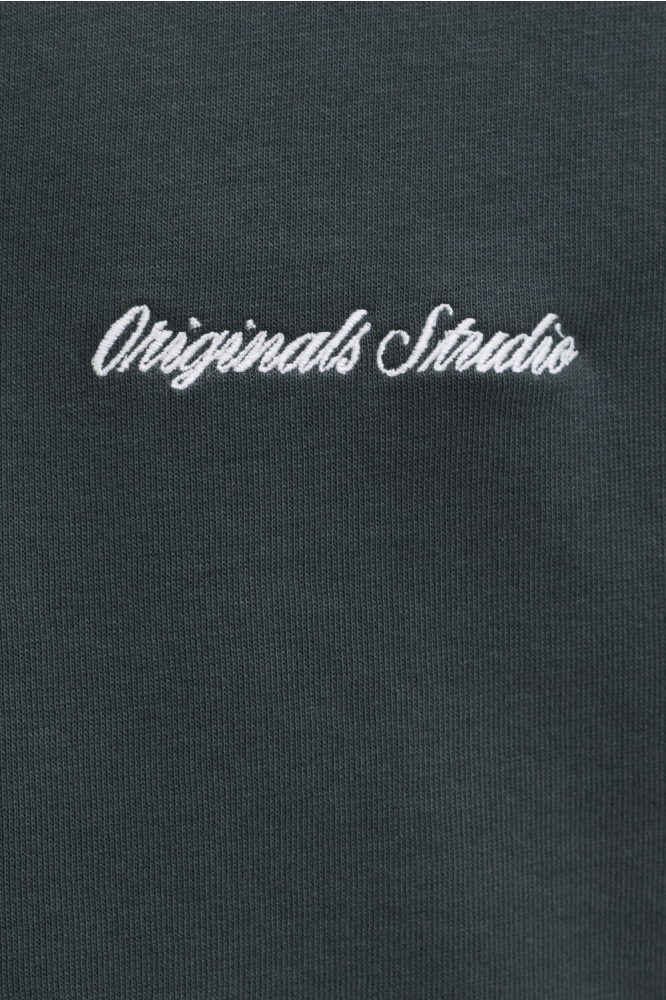 Jack & Jones groene heren sweater | Kleurstaal