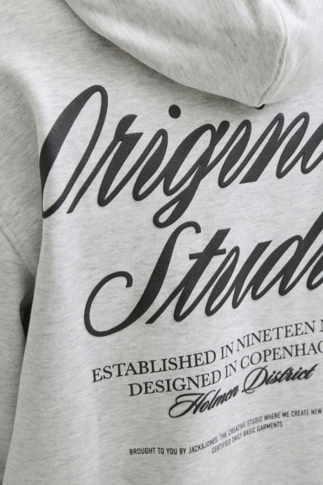 Jack & Jones grijze heren sweater | Unique Selling Point