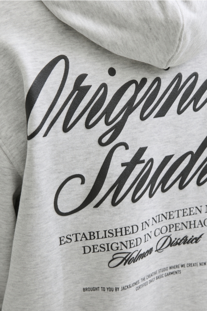 Jack & Jones grijze heren sweater | Unique Selling Point