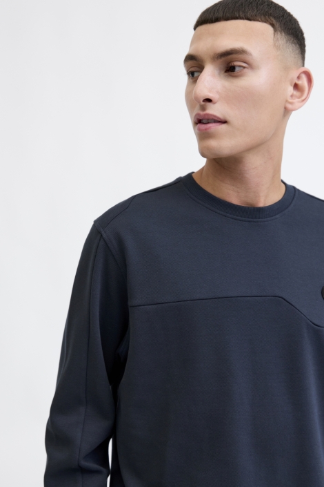 Jack & Jones blauwe heren trui | Close up