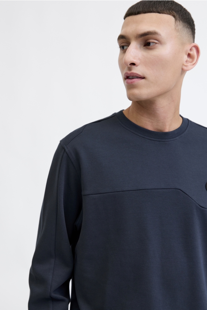 Jack & Jones blauwe heren trui | Close up