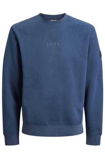 Jack & Jones Trui JCOPOINT SWEAT BADGE CREW NECK BF 12285667 Titan/JJ