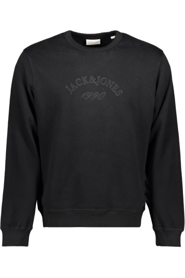Jack & Jones Trui JORBLEECKER BRANDING SWEAT CREW BF 12286775 BLACK/JJ