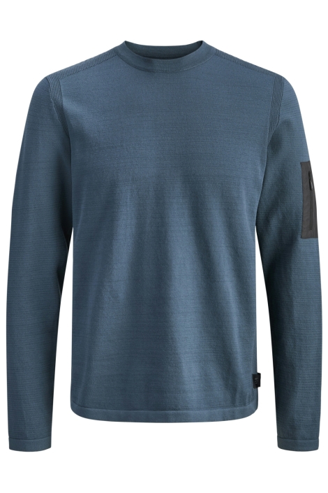 Jack & Jones blauwe heren trui | Vooraanzicht