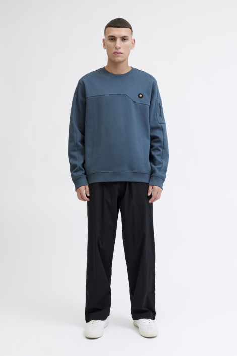 Jack & Jones blauwe heren sweater | Model