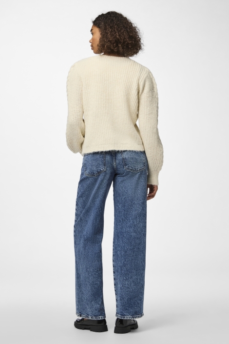 Pieces beige dames vest | Model