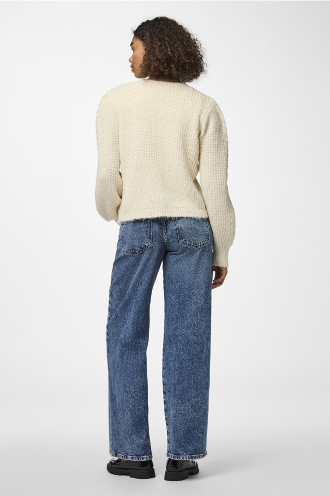 Pieces beige dames vest | Model