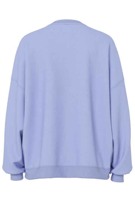 Pieces blauwe dames sweater | Achteraanzicht
