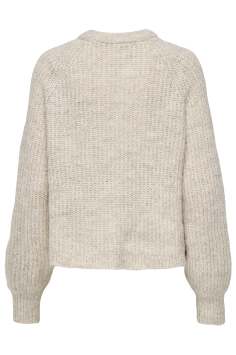 Only beige dames trui | Achteraanzicht