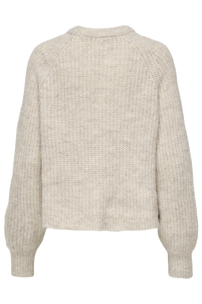 Only beige dames trui | Achteraanzicht