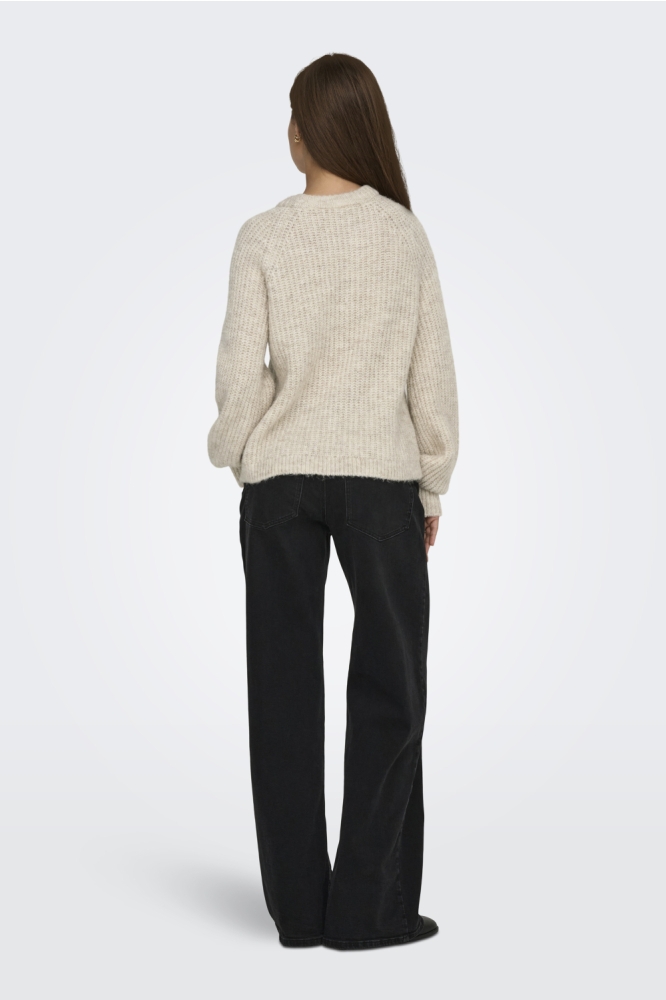 Only beige dames trui | Model