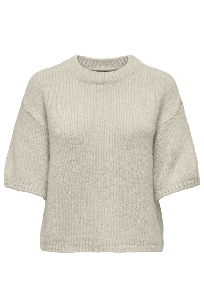 Jacqueline de Yong beige dames trui | Vooraanzicht