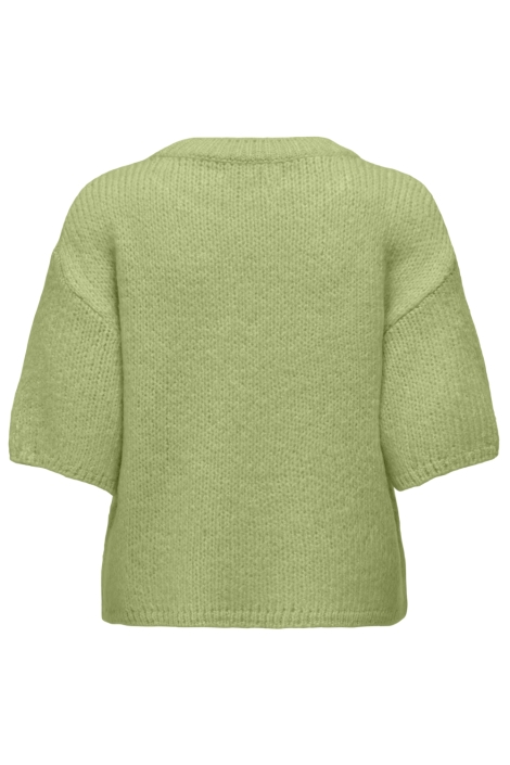 Jacqueline de Yong groene dames trui | Achteraanzicht